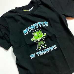👚TEE-rrific NWOT MONSTER IN TRAINING GRAPHIC HALLOWEEN FRANKENSTEIN TEE SIZE 4T